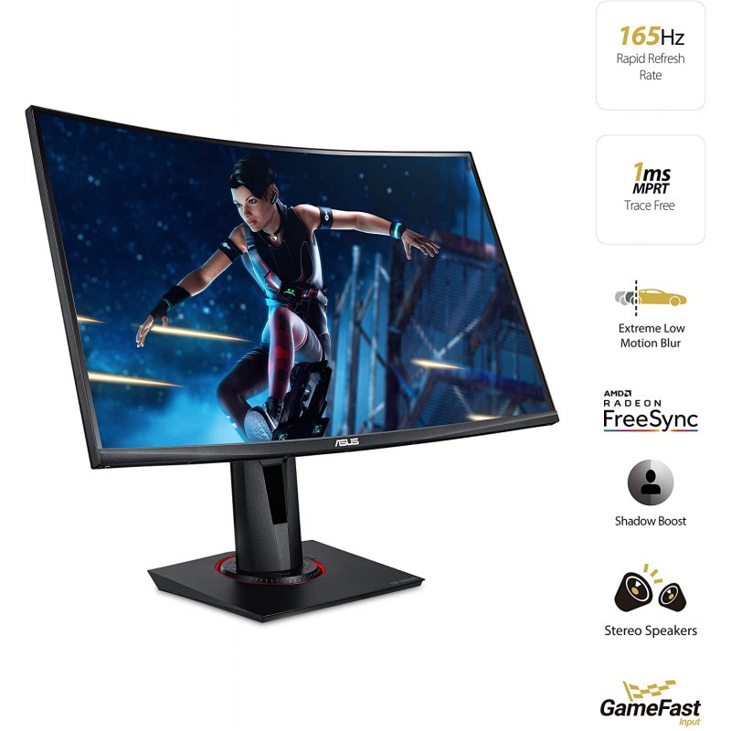 ASUS TUF GAMING VG27VQ カーブモニター 27インチ Amazon.co.jp: ASUS TUF Gaming ゲーミングモニター VG27VQ 27